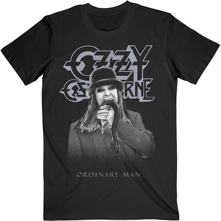 Ozzy Osbourne Erwachsene Gewöhnlicher Mann Schlange Baumwolle TShirt