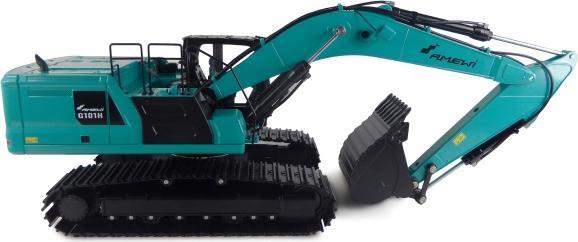 Actual product image Amewi G101H V2 full metal hydraulic excavator 1:16 RTR petrol (RTR Ready-to-Run)