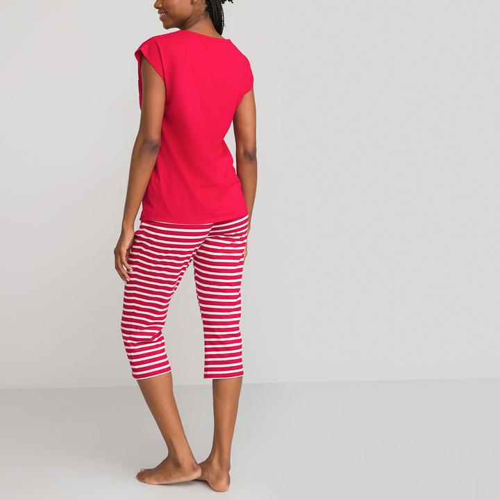 Immagine prodotto La Redoute Collections Pigiama corto in jersey di cotone (42)
