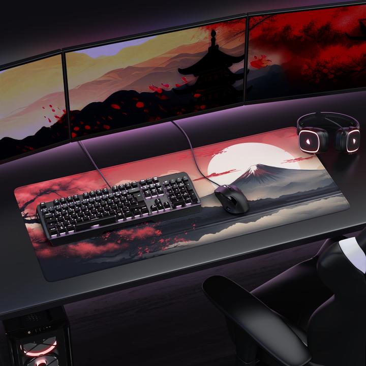Immagine prodotto Titanwolf Tappetino per mouse da gioco, tappetino per mouse da gioco 900 x 400 mm XXL speed, tappetino per (XXL)