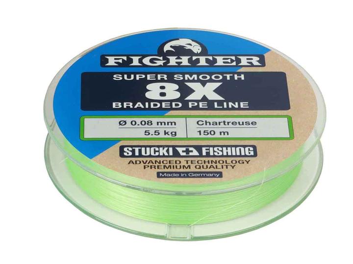 Immagine prodotto Stucki Fishing Stucki Fighter 8X Premium Chartreuse 150m - 0.16mm