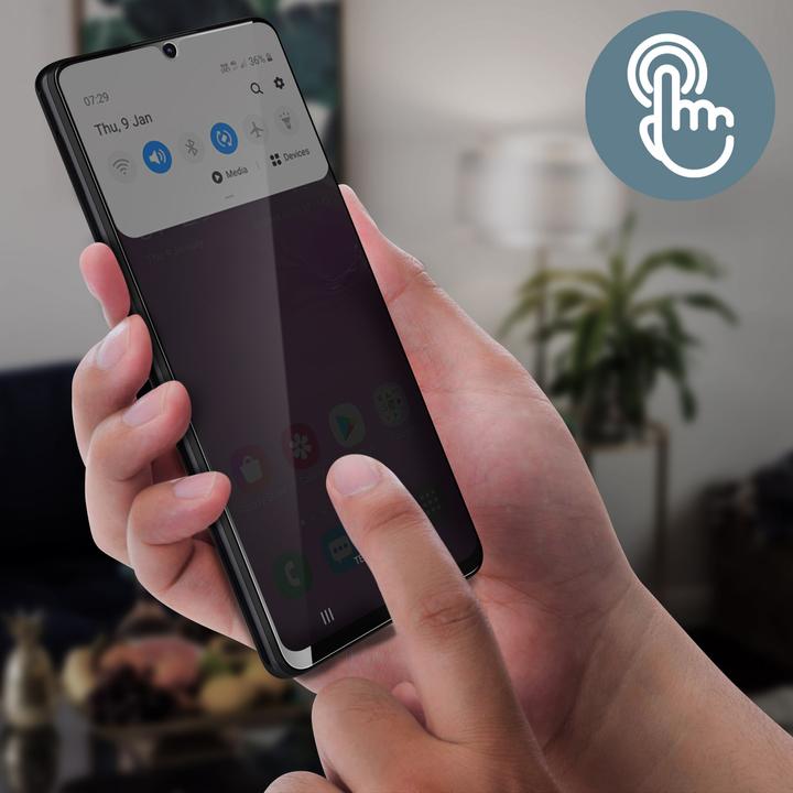 Actual product image Bigben Connected Life glass screen protector (1 Piece, Samsung Galaxy A42 5G)