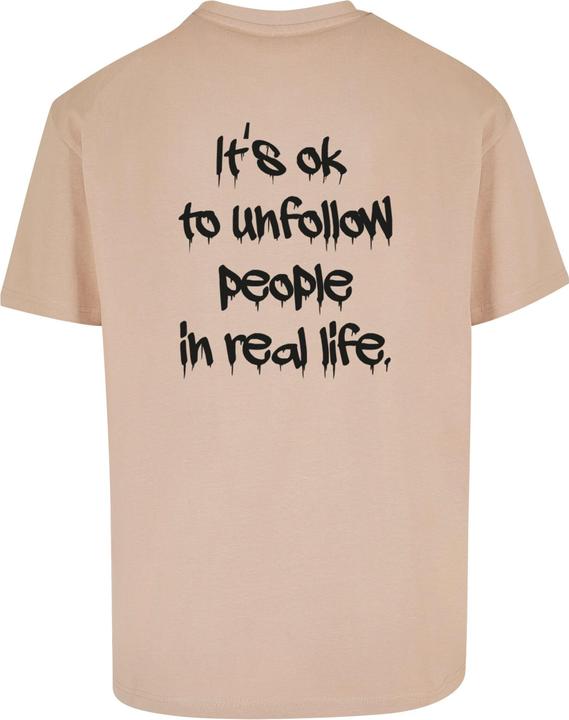 Actual product image Merchcode Unfollow front X Oversize Tee - 112215 (S)