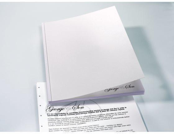 Actual product image GBC Regency cover material