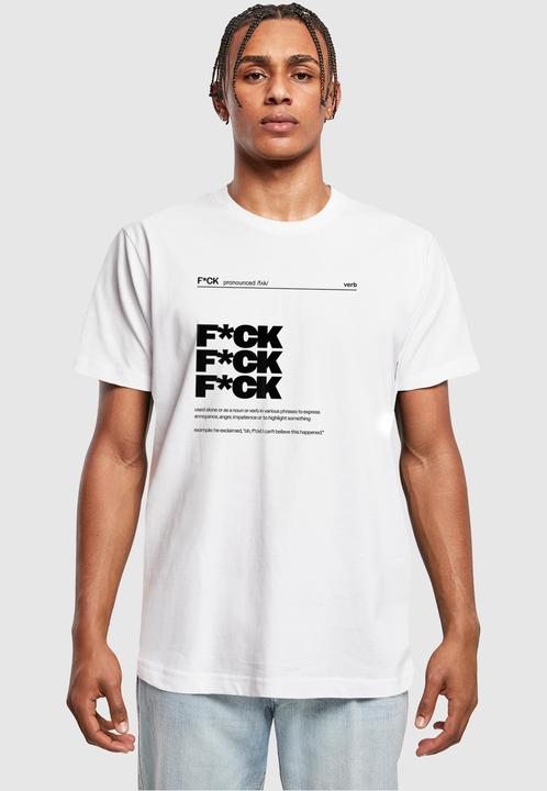 Produktbild Mister Tee F*ck Definition Tee - 139129 (5XL)