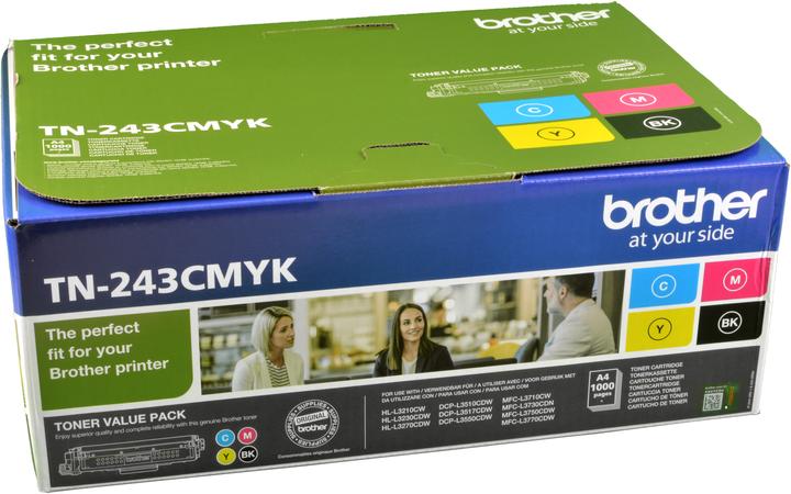 Produktbild Brother TN-243 Multipack (C, M, Y, BK)