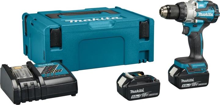 Actual product image Makita DDF489RTJ (Rechargeable battery operated)