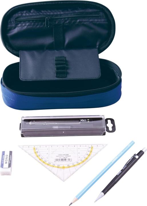 Produktbild Office Zirkel Etui 6-teilig, Blau