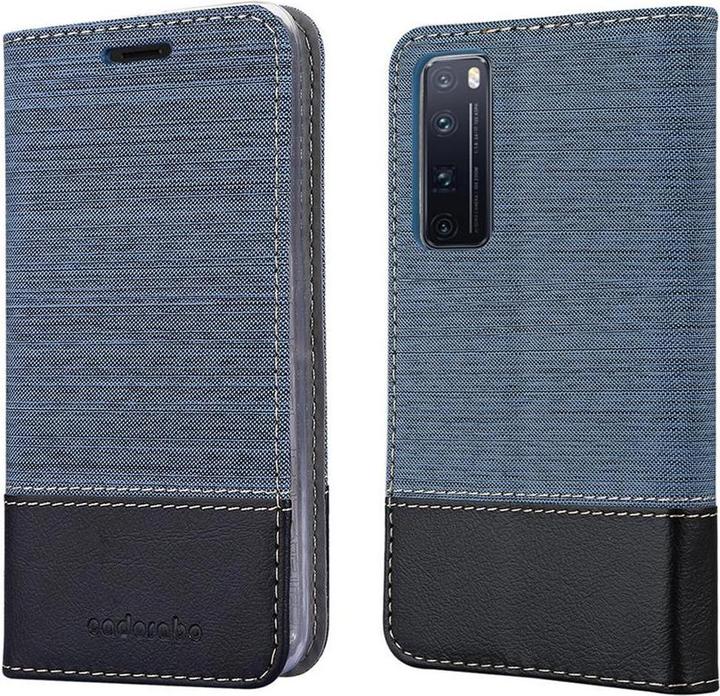 Produktbild Cadorabo Book Jeans Optik Cover (Huawei Nova 7 Pro 5G)