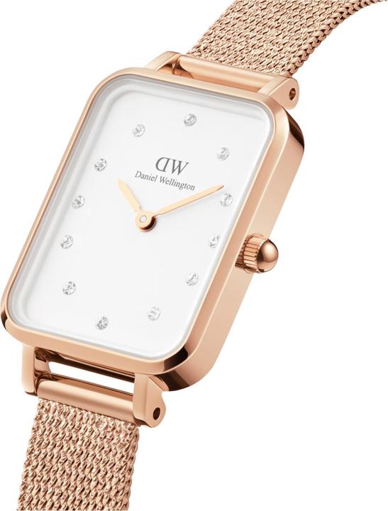 Actual product image Daniel Wellington Quadro Lumine Pressed Melrose (Analogue wristwatch, 20 mm)
