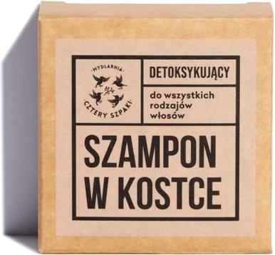 Image du produit Four Starlings Soap House Shampooing Détoxifiant Pour Bars à Cheveux 75G (Shampoing liquide)