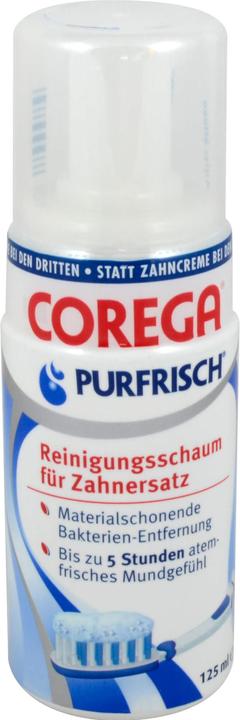 Corega Purfrisch cleansing foam (125 ml)