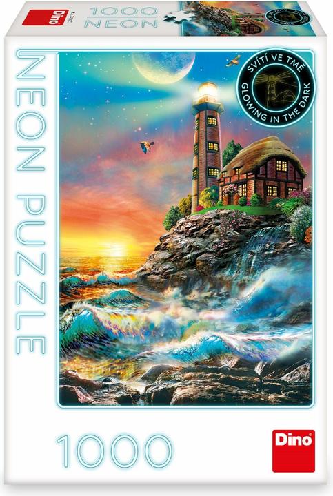 Produktbild Dino Leuchtturm-Puzzle 1000 Teile (1000 Teile)