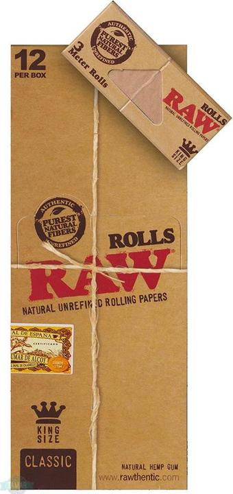 Immagine prodotto RAW Rotoli classici King Size 3 m Box