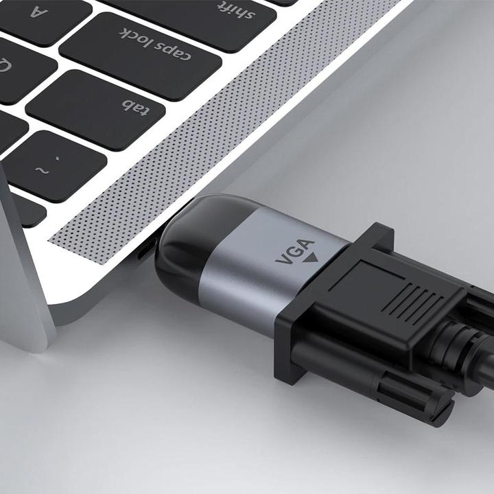 Immagine prodotto AAi Mobile adattatore USB-C a VGA, resoluzione 1080P, design elegante (VGA, 4 cm)