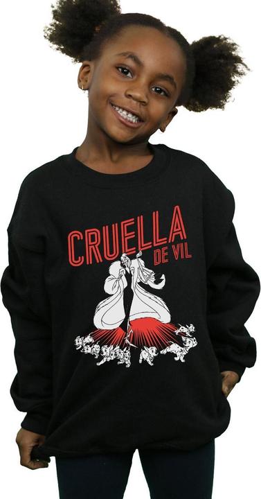 Immagine prodotto Disney Cruella De Vil Dalmatians Felpa Ragazze (152, 158)