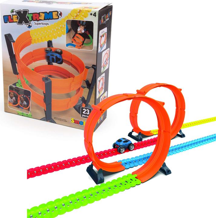 Actual product image Smoby Flextreme Superloops Race Track Set