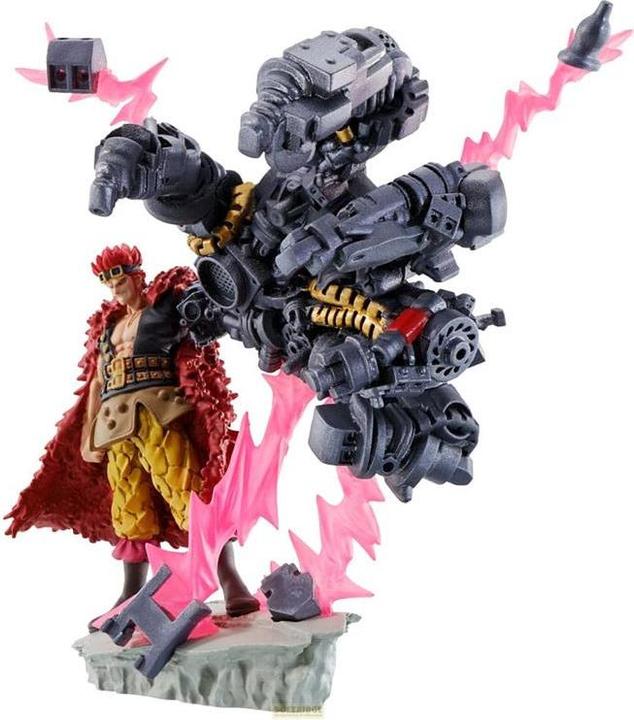 Actual product image Megahouse One Piece Petitrama PVC Mini Statue Logbox Re Birth Wanokuni Vol. 2 Set 9 cm
