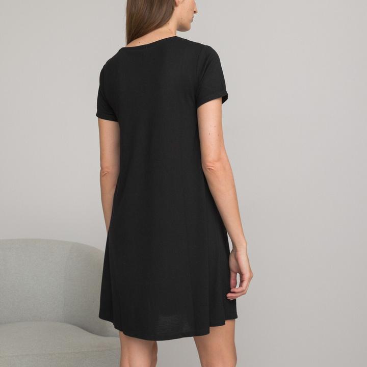 Image du produit La Redoute Collections Chemise de nuit à manches courtes (44, 46)