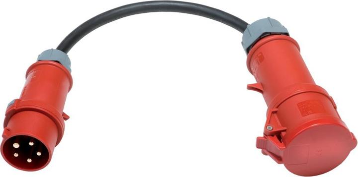 Produktbild Kalthoff CEE Adapterleitung Stecker 16A / Kuppl. 32A 0,5m (0.50 m, CEE)
