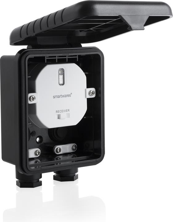 Produktbild Smartwares Einbauschalter mit Anschlussdose - Plug & Connect - 1000 W