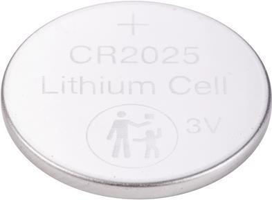 Actual product image Voltcraft LM2025 Button cell CR 2025 Lithium 140 mAh 3 V 1 pc. (1 pcs., CR2025, 140 mAh)