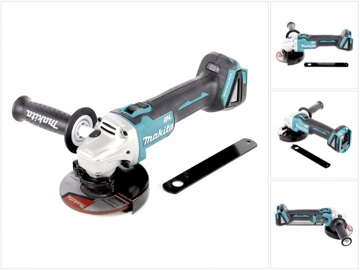 Actual product image Makita DGA 506 Z Battery angle grinder 18 V 125 mm Brushless Solo - without battery, without charger (125 mm)