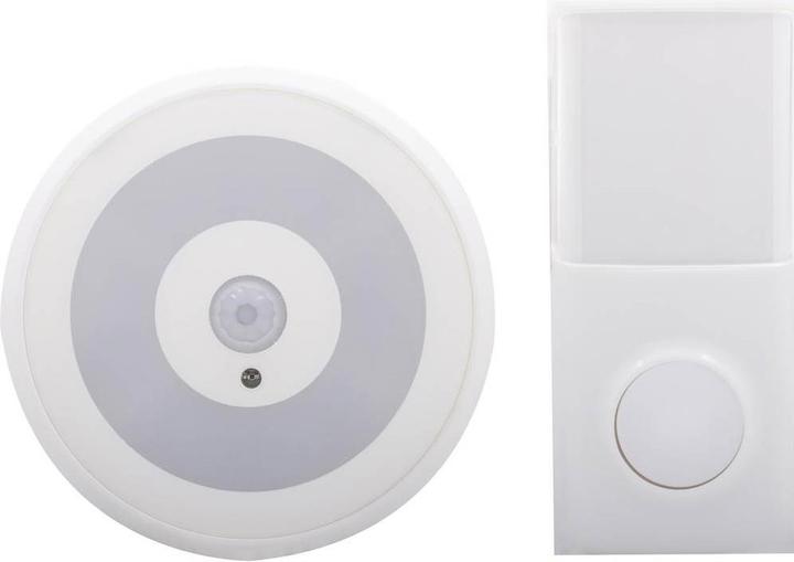 Immagine prodotto REV Presa radio gong gong con luce notturna e rilevatore di movimento (Funk)