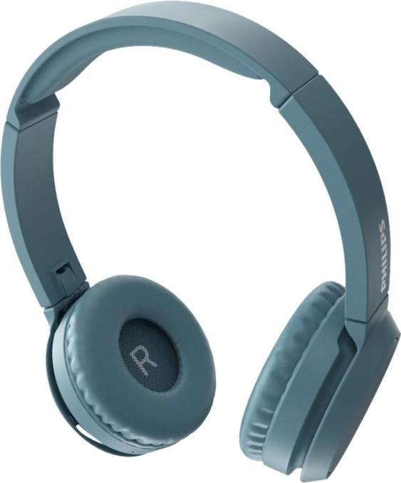 Image du produit Philips Écouteurs intra-auriculaires sans fil TAH4205BL/00 (pas de réduction du bruit, 29 h, Sans fil)