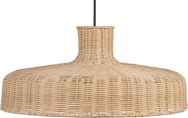 Produktbild Beliani Hängeleuchte Rattan natürlich TAMARIN (E27)