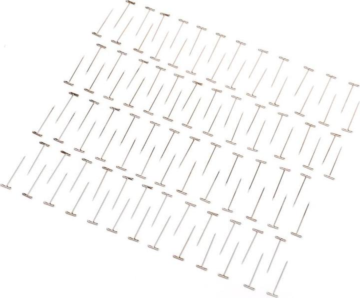 Image du produit Du-Bro Pins en T nickelées 0,9 x 32mm (100 pcs)