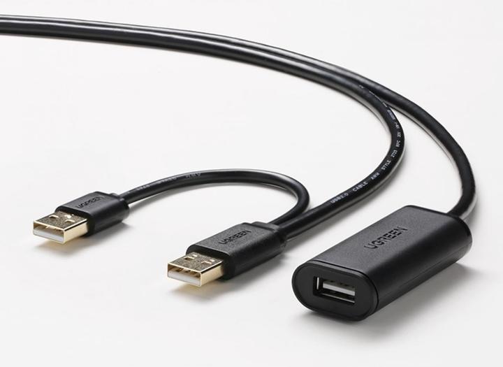 Immagine prodotto Ugreen Cavo di estensione USB 2.0 con ripetitore di segnale (10 m, USB 2.0)