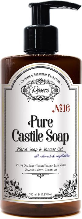 Image du produit Rosece Savon de Castille Liquide / Savon Mains & Gel Douche
