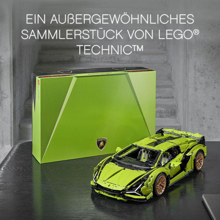 Actual product image LEGO Lamborghini Sián FKP 37 (42115, LEGO Technic, LEGO Rare Sets)