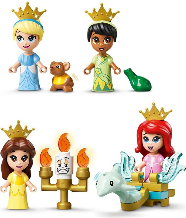 Actual product image LEGO Storybook Adventures with Arielle, Belle, Cinderella and Tiana (43193, LEGO Disney)