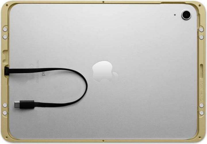 Productafbeelding Displine Dame Wall 2.0 muurbeugel Apple iPad 10.9 (10e gen.) met USB-C, titanium...