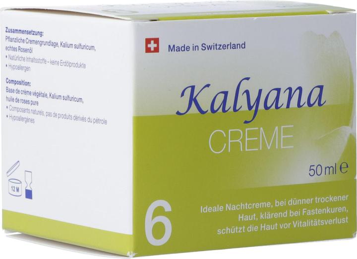 Image du produit Kalyana Crème n° 6 avec Kalium Sulfuricum (Crème pour le corps, 50 ml)