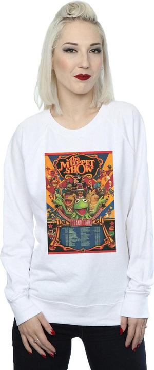 Actual product image Disney Womens/Ladies The Muppets The Muppet Show Poster Sweatshirt (XL)