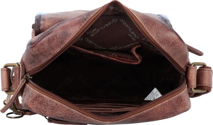 Actual product image Greenland Nature Mascu & Line shoulder bag leather 25 cm
