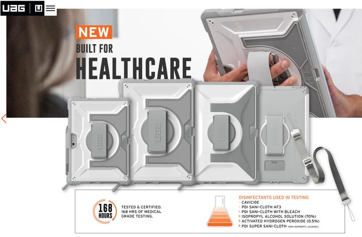 Actual product image UAG Plasma Healthcare (Surface Go 2)
