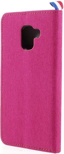 Produktbild MU Classic Leder/Stoff Hülle (Samsung Galaxy A8 (2018))