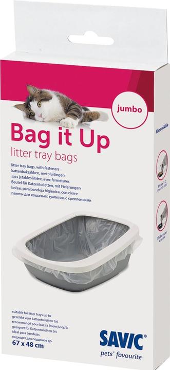 Actual product image Savic CAT LITTER BAG 6PCS 67X48CM