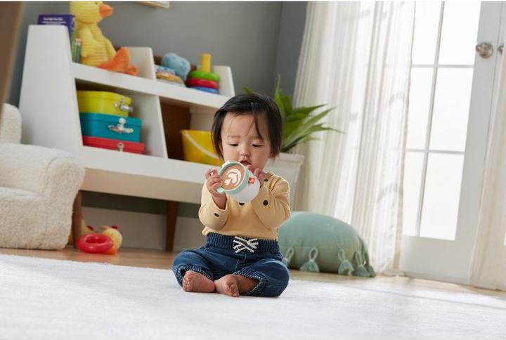 Image du produit Fisher-Price Anneau de dentition hochet Café Latte Jouet d'activité