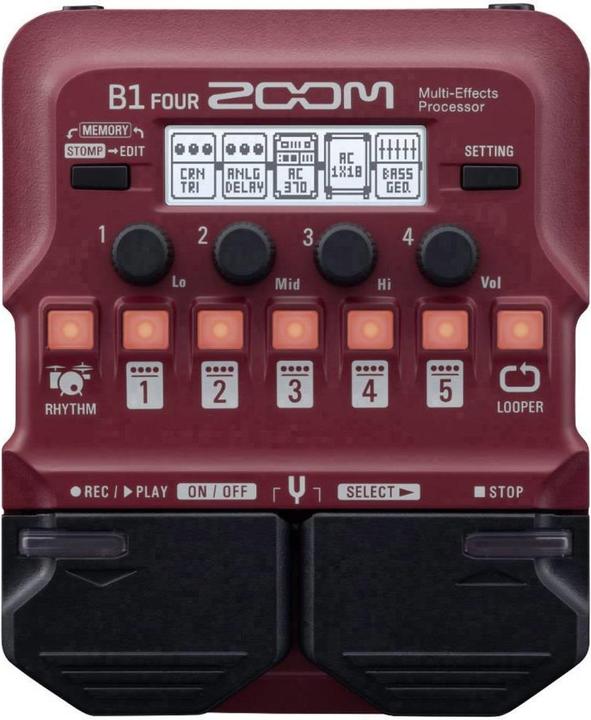 Actual product image Zoom B1 FOUR Bass Effect (Bass)