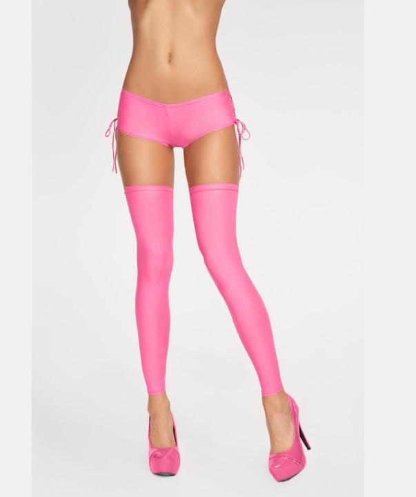 Image du produit 7 Heaven bas autofixants en rose (S/M)