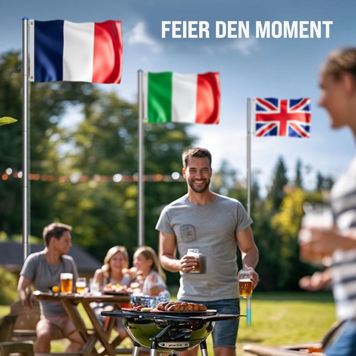 Produktbild Monzana Alu Fahnenmast 6,50m