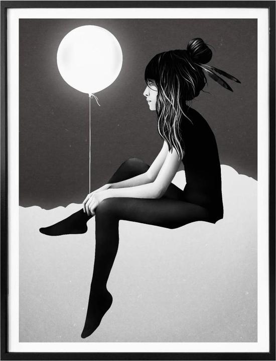 Image du produit Trenddeko No such thing as nothing by night - ballon lumineux (24 x 30 cm)