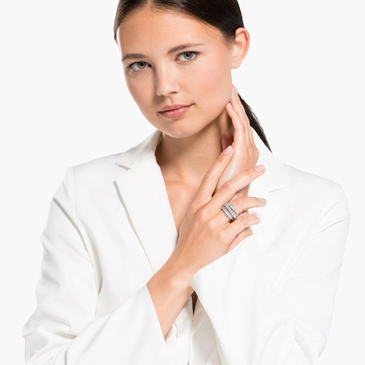 Actual product image Swarovski Twist Wrap Ring 55 (55)