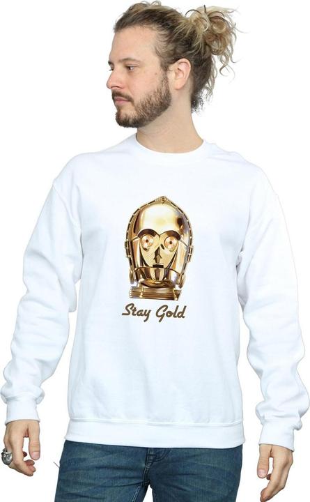 Immagine prodotto Star Wars The Rise Of Skywalker C-3PO Stay Gold Felpa Uomo (M)