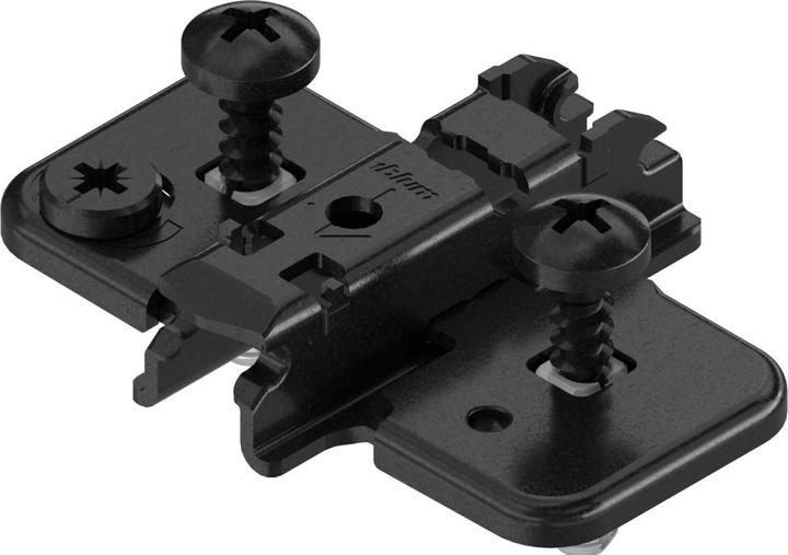 Actual product image Blum Cross mounting plates CLIP Corner mounting (1 pcs.)